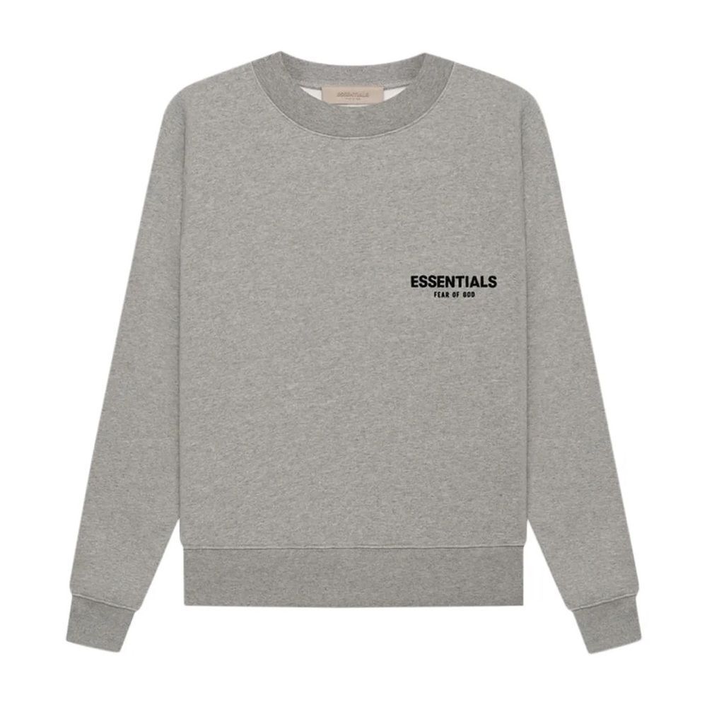 Fear Of God ESSENTIALS Crewneck Sweatshirt Core Heather Unisex